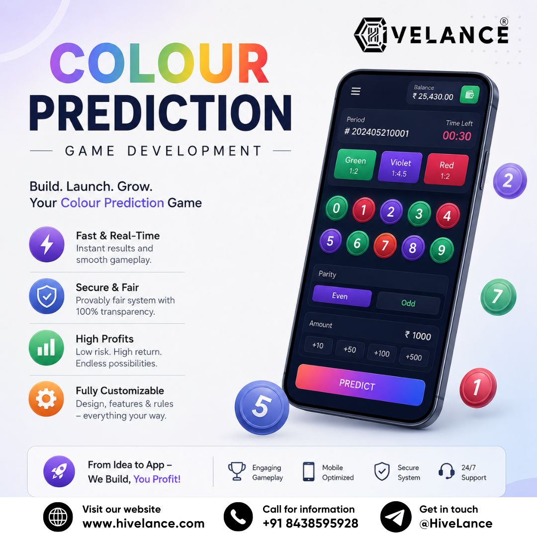 Colour Prediction Game Development Company