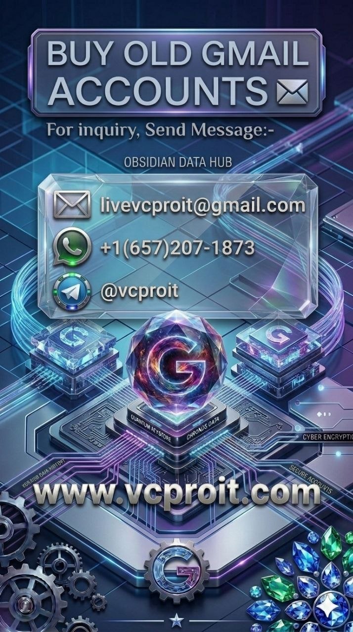 Buy Old Gmail Accounts with Recovery Email &amp; Full 