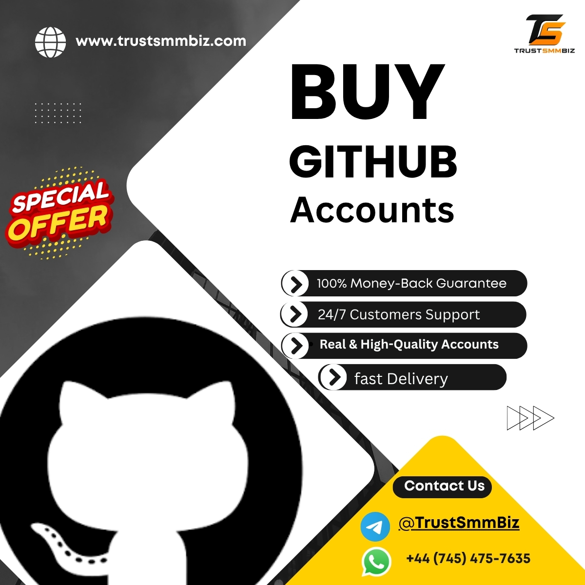 Buy Aged  GitHub Accounts | Instant Delivery