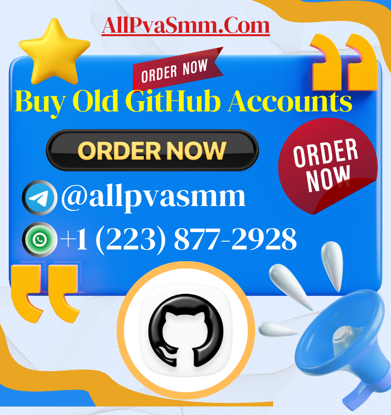 Buy Active GitHub Accounts Today