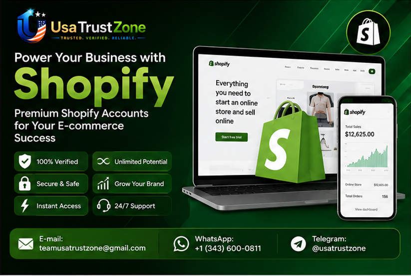 Proven Sites for Buying Verified Shopify Accounts