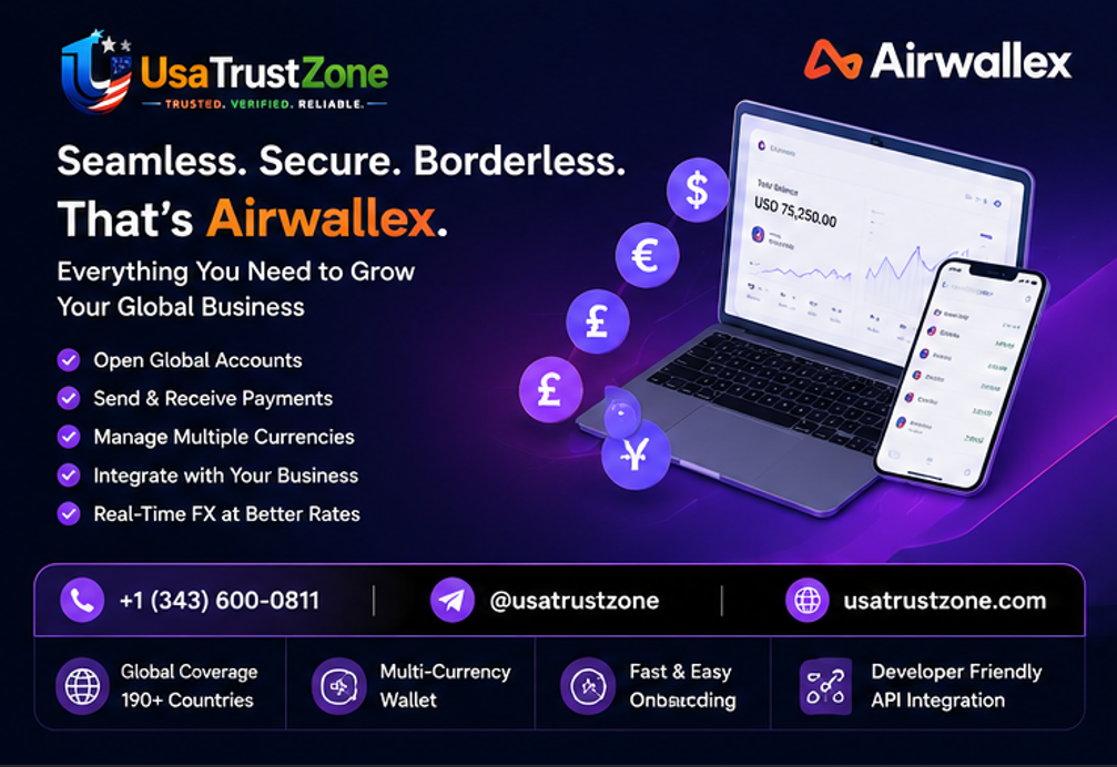 Best Websites to Buy Airwallex Accounts for Digit 