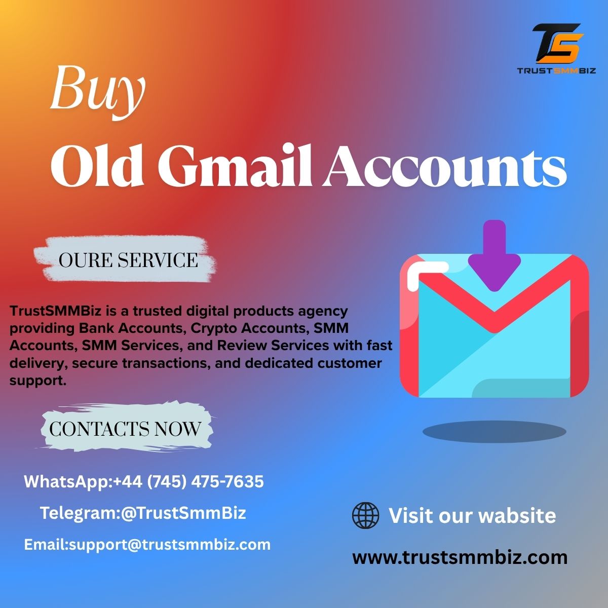 Get Established Gmail Accounts with Older Account 
