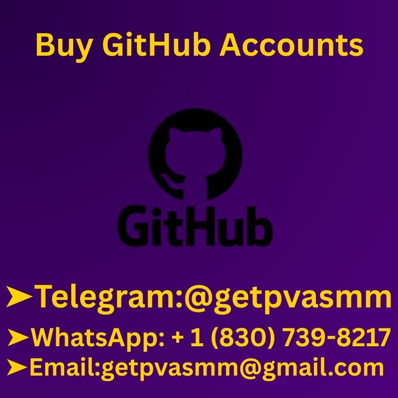 5 Website To Buy, GitHub Account with Contribution