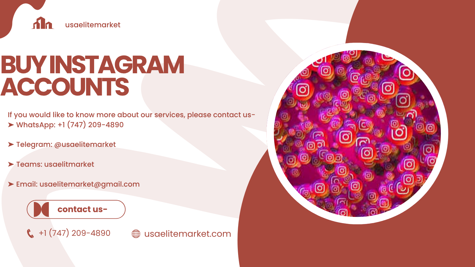 213 Sites To Buy Instagram Accounts : Verified 