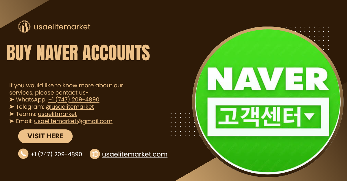 Buy Verified Naver Accounts: What You Need to Know